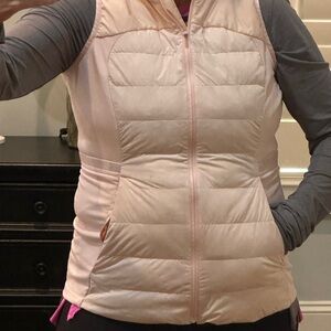 Women's Lululemon Pink Puffer Vest